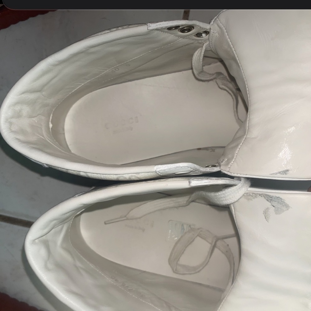 Gucci Supreme Stars Leather Sneakers - Picture 2 of 10